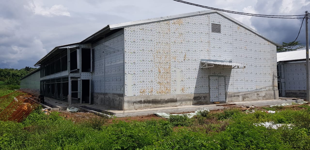 Dokumentasi proyek Kandang Ayam Close House, Serang, Banten