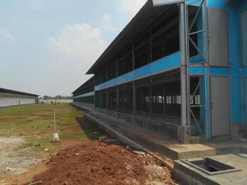 Dokumentasi proyek Kandang Ayam Close House, Serang, Banten